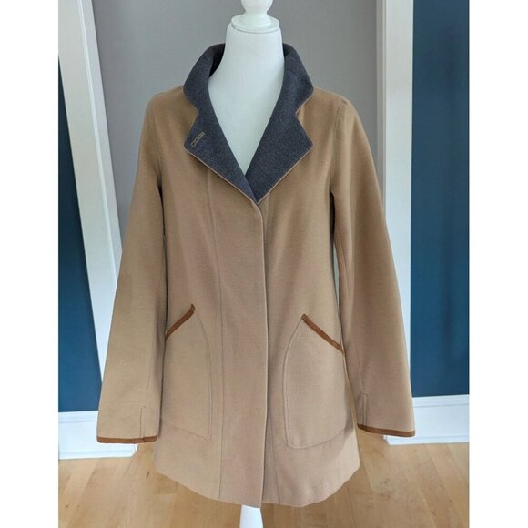 Johnston & Murphy Women's Camel Colored Coat Size Small - Picture 1 of 14